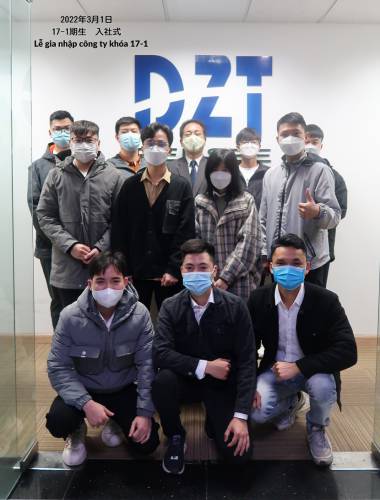 In March 2022, new employees - K17-1 joined and began training about ship design at DAIZO TEC.